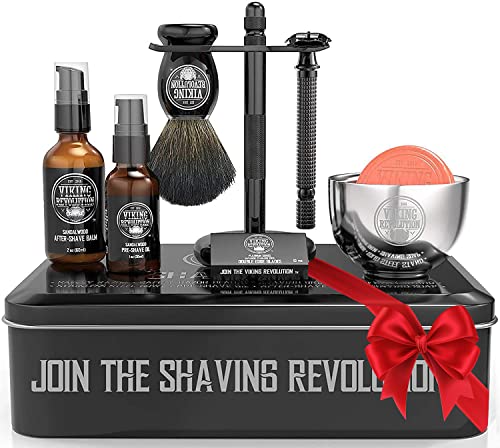 Luxury Safety Razor Shaving Kit